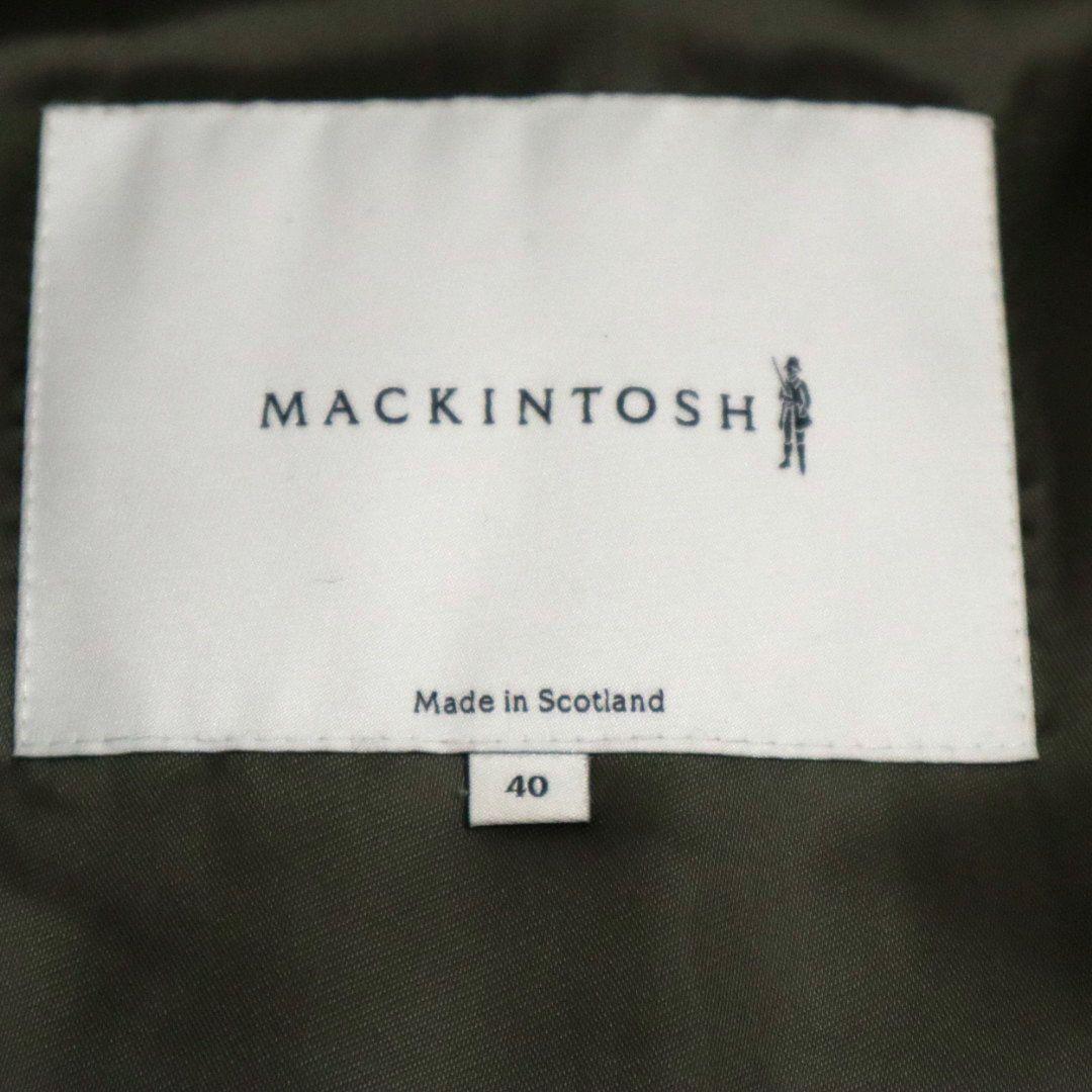 未使用級 現行 マッキントッシュ トレンチコート 40 ロロピアーナ カーキ