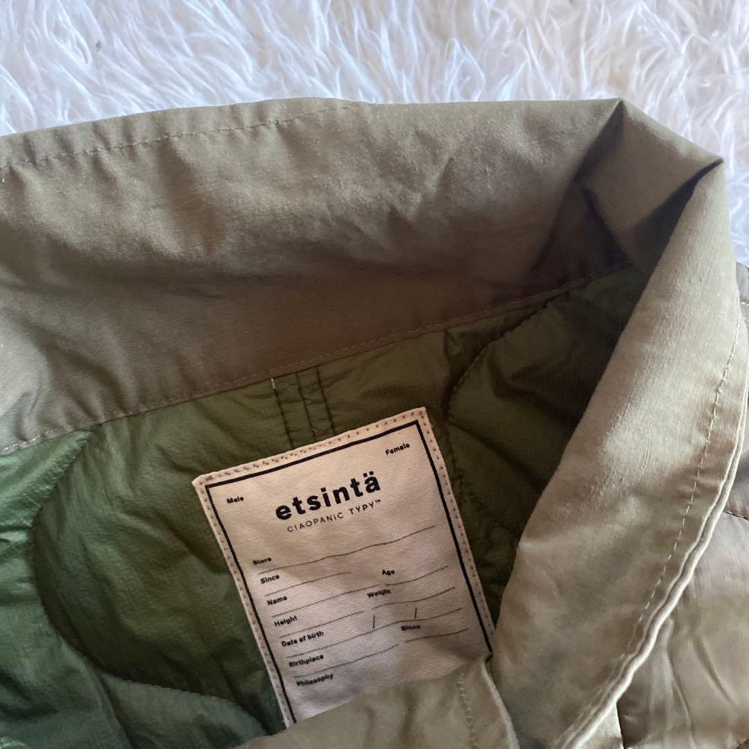 おたかetsinta エシンタ 切替マキシミリタリーコート ロングコート