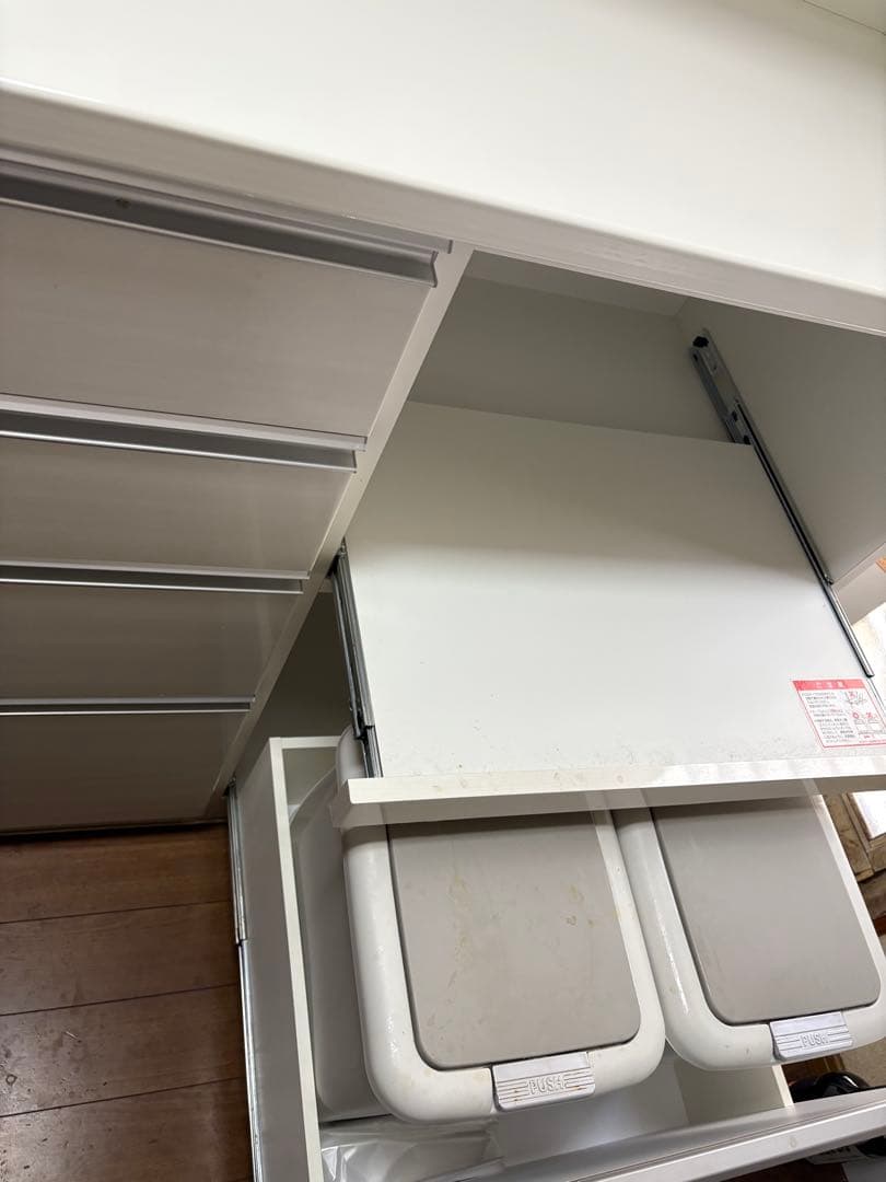 【美品】食器棚180cm 大型　1/8まで