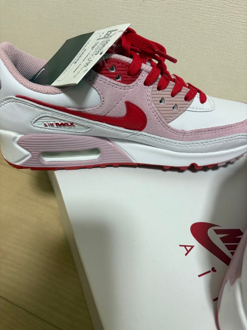 新品未使用NIKE エアマックス90 バレンタインデー　22.5cm