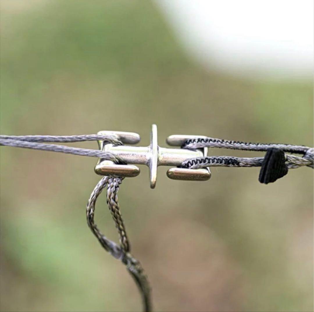 【BUSH CRAFT 蚊帳付き　ハンモック】　未使用品　フル設備セット