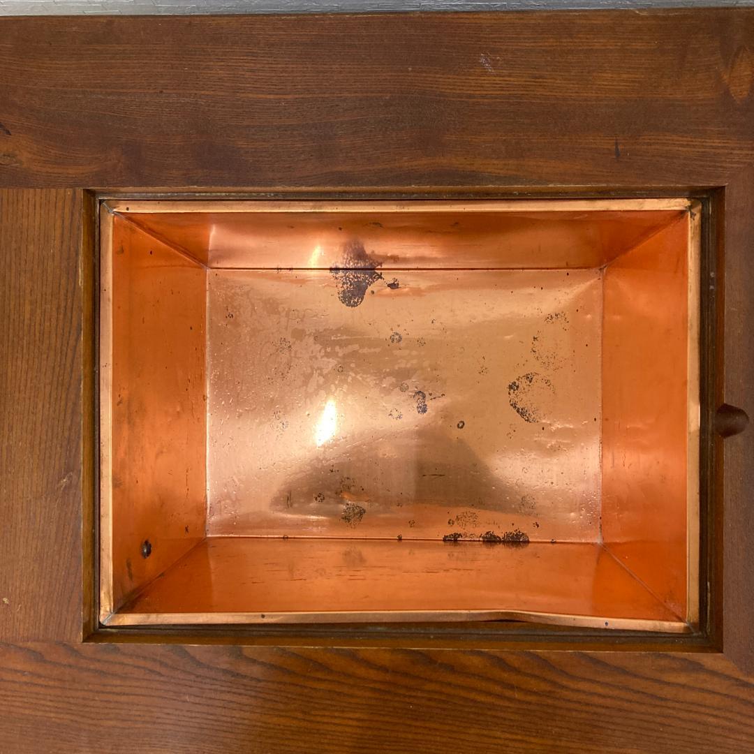 囲炉裏テーブル　座卓　昭和レトロ 火鉢 古民家　 引き出し 木製