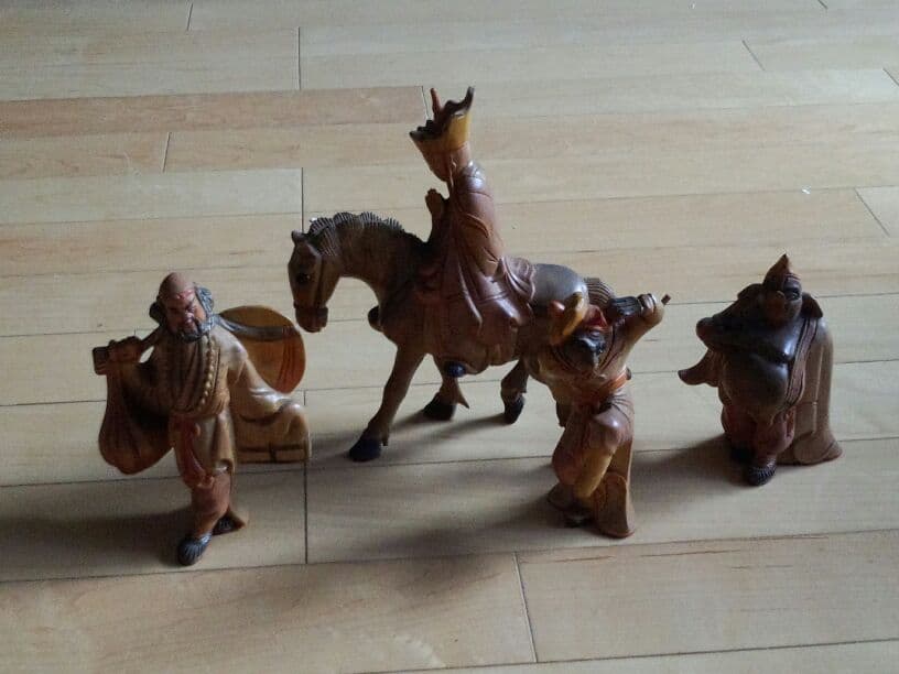 西遊記◆モンキーマジック◆孫悟空◆三蔵法師◆猪八戒◆沙悟浄◆４体セット◆