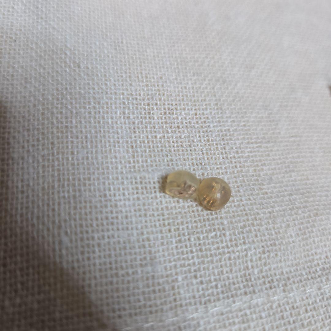 K18YG ジルコニア セカンドピアス