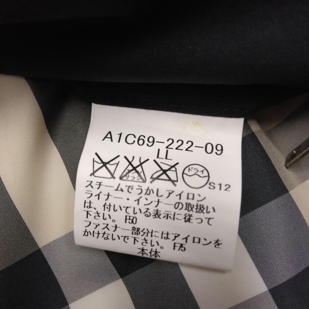 バーバリーロンドン　ダウンライナー付きステンカラーコート　LLサイズ