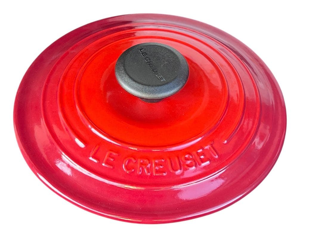 LE CREUSET チェリーレッド 18cm ココット・エブリィ　ルクルーゼ