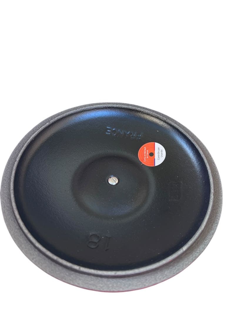 LE CREUSET チェリーレッド 18cm ココット・エブリィ　ルクルーゼ