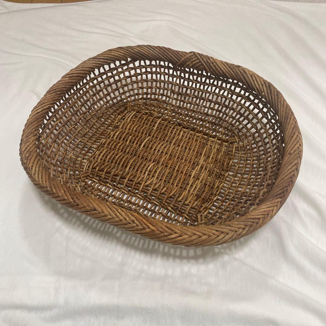 中川原信一さん　あけび籠　パン籠