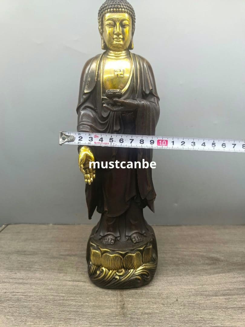 西方三聖仏像 菩薩 観音 銅製 仏像 彫刻 置物 開運 風水