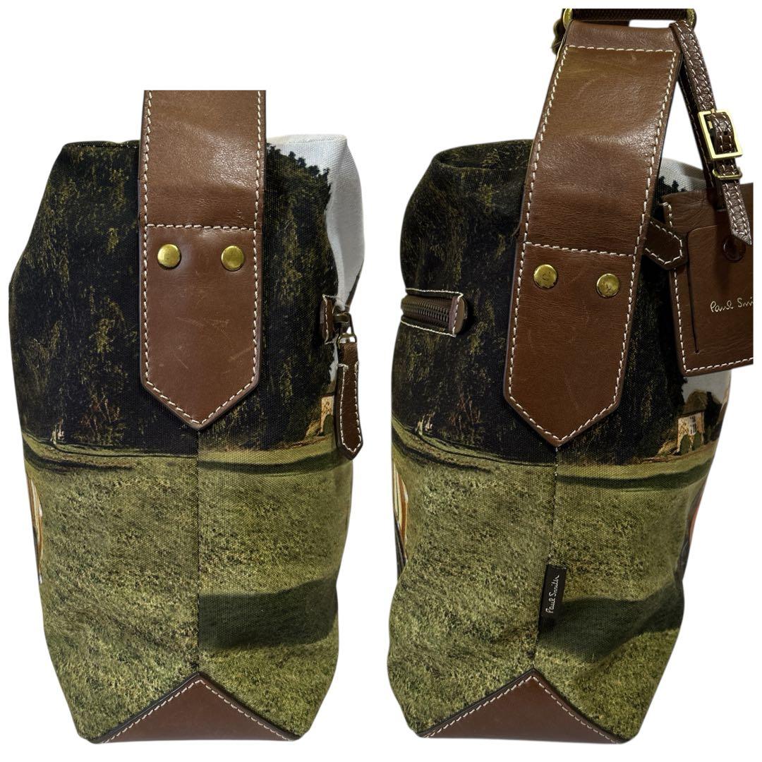 Paul Smith ショルダー バッグ ミニクーパープリント マルチストライプ