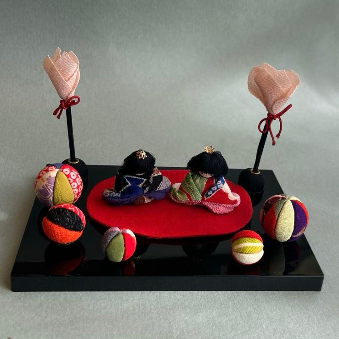 お雛様 ちりめん細工 雛飾り ひな祭り 桃の節句