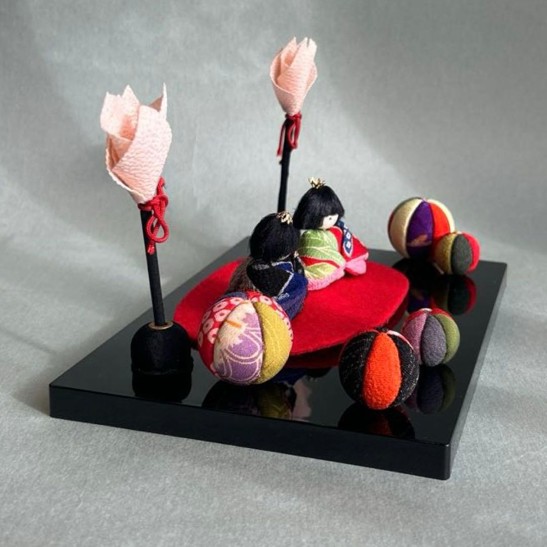 お雛様 ちりめん細工 雛飾り ひな祭り 桃の節句