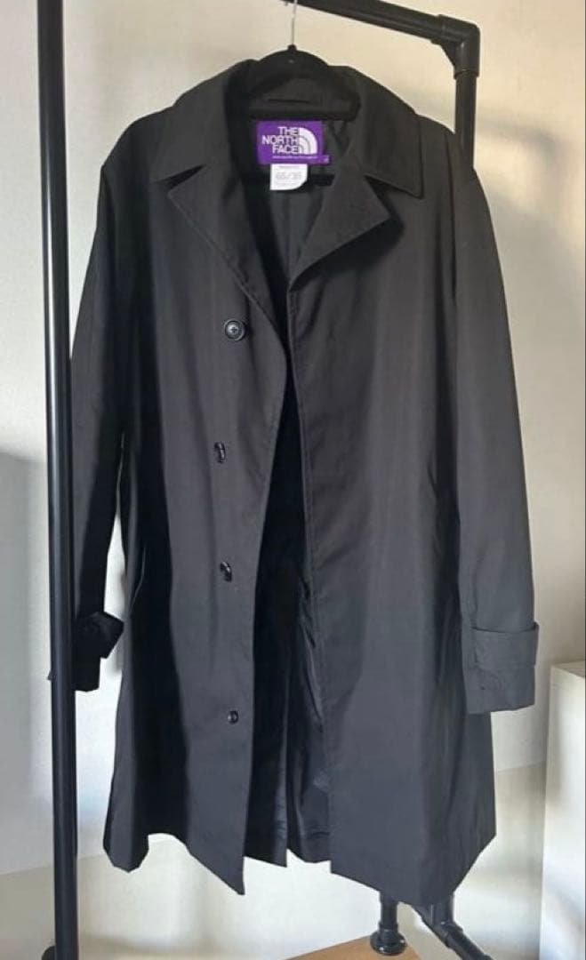 THE NORTH FACE ステンカラーコート 黒　NP2315N BEAMS