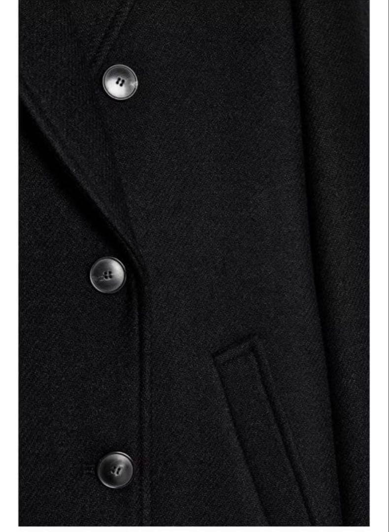 ZARA ロング丈ダブルブレストコート　M 新品未使用