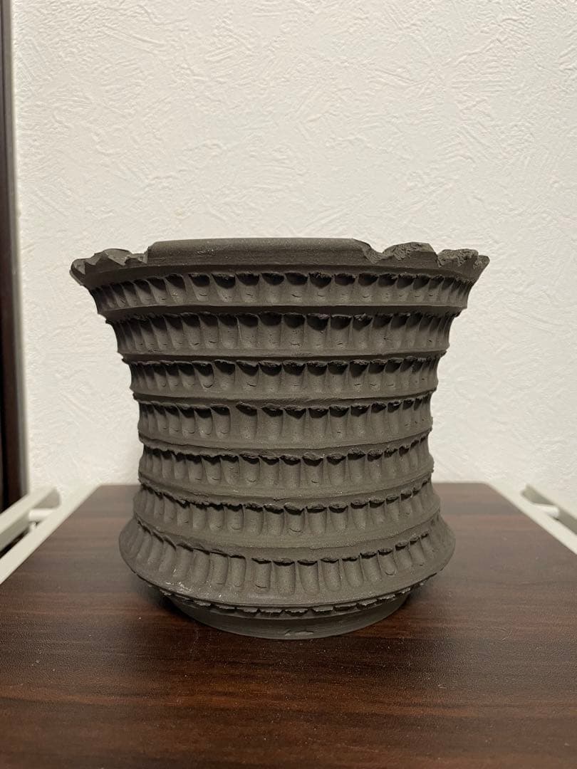 【レア品】狂鉢　MAD 　焼き締め