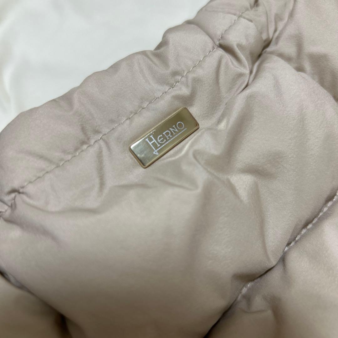 さ*と様 ヘルノ　ダウン　レディース　42 ロングダウン