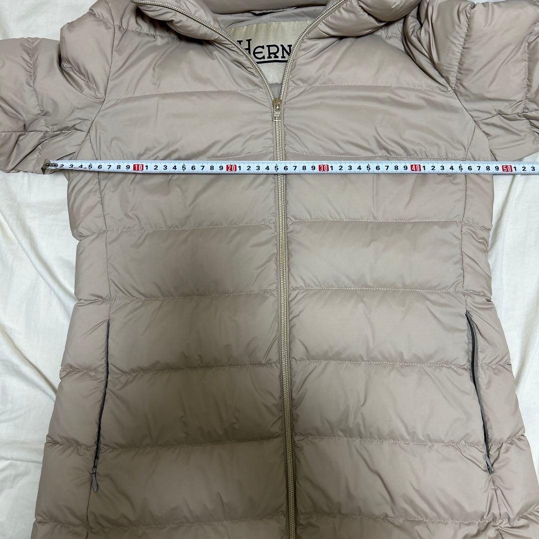 さ*と様 ヘルノ　ダウン　レディース　42 ロングダウン