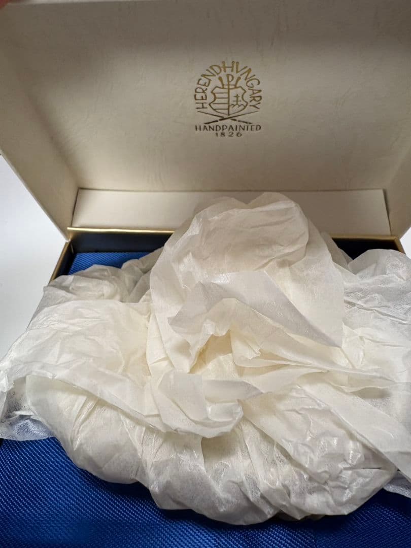 【新品未使用】へレンド アポニーグリーン オープンシュガーボウル HEREND