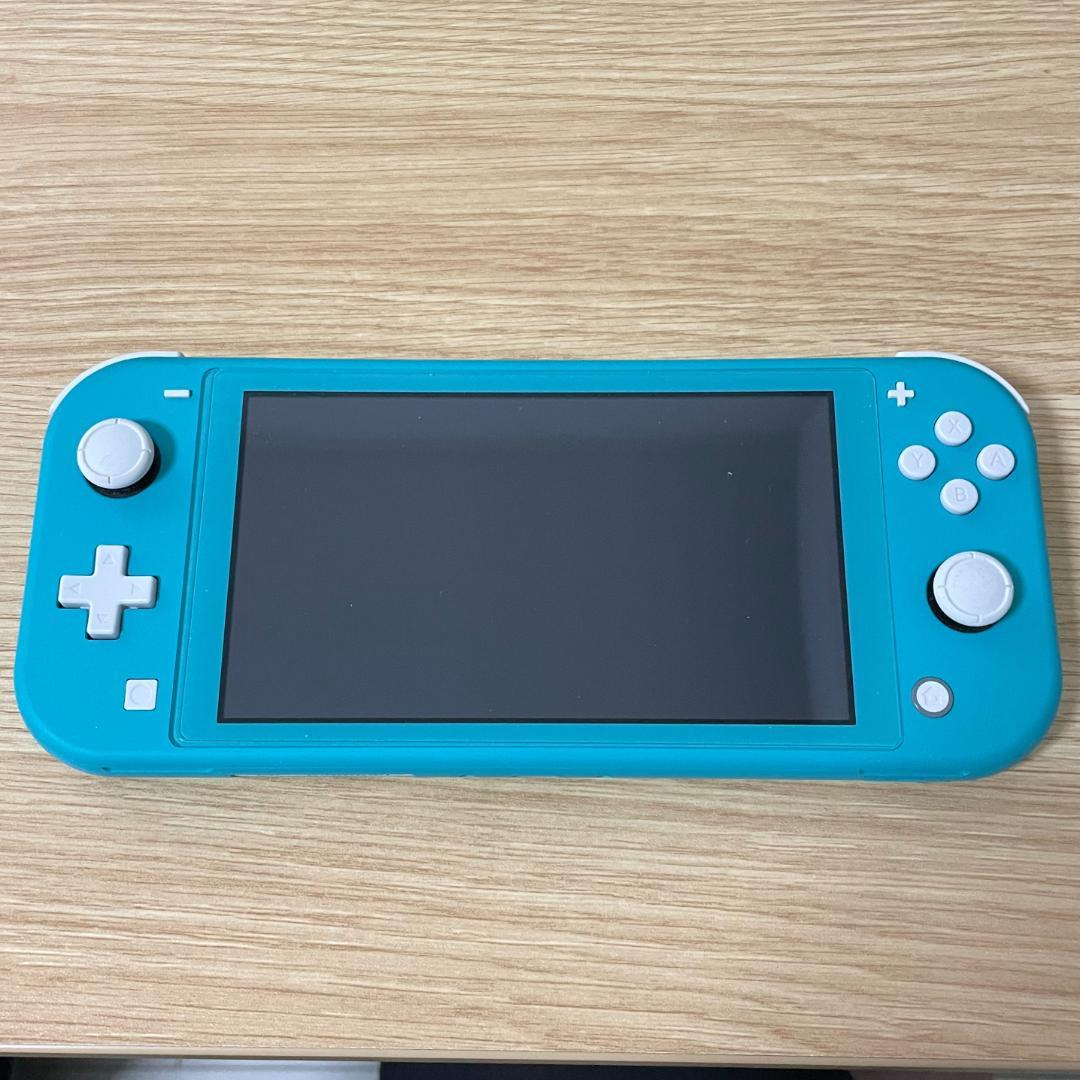 【美品】Nintendo Switch Lite ターコイズ 本体 電源・箱付き