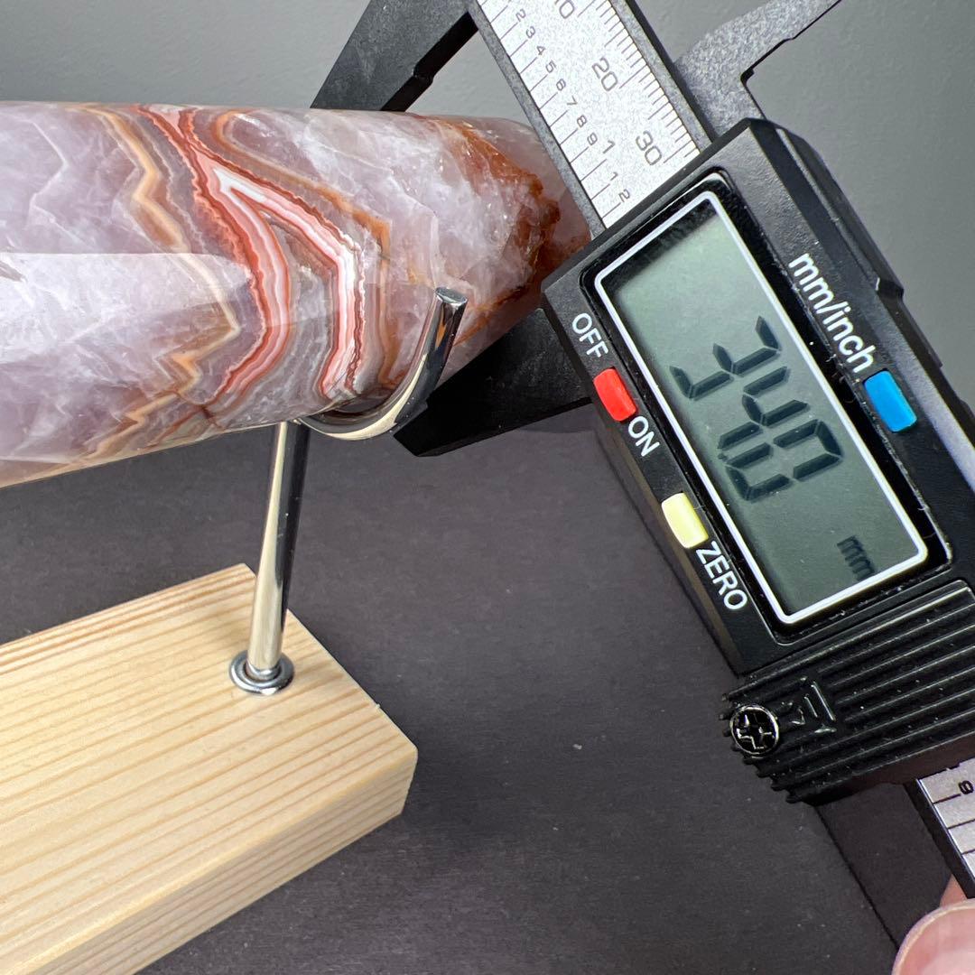 天然石　クレイジーレースアメジスト　ブレスレットスタンド