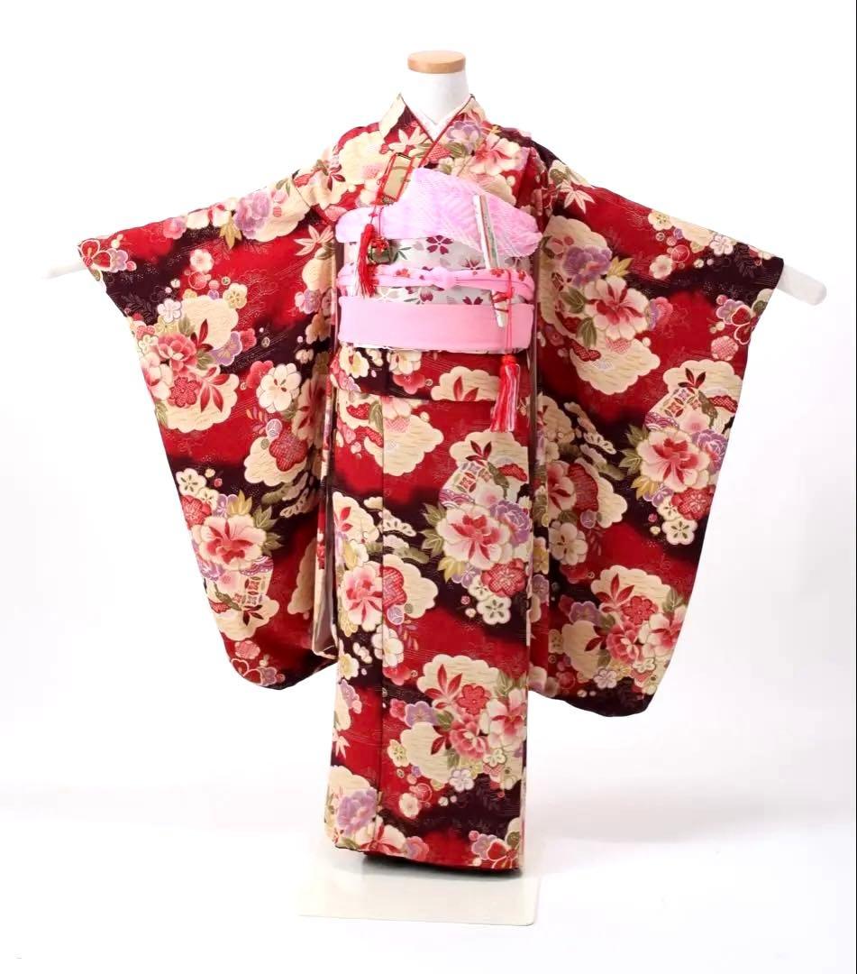 七五三 7歳着物 大正ロマン風