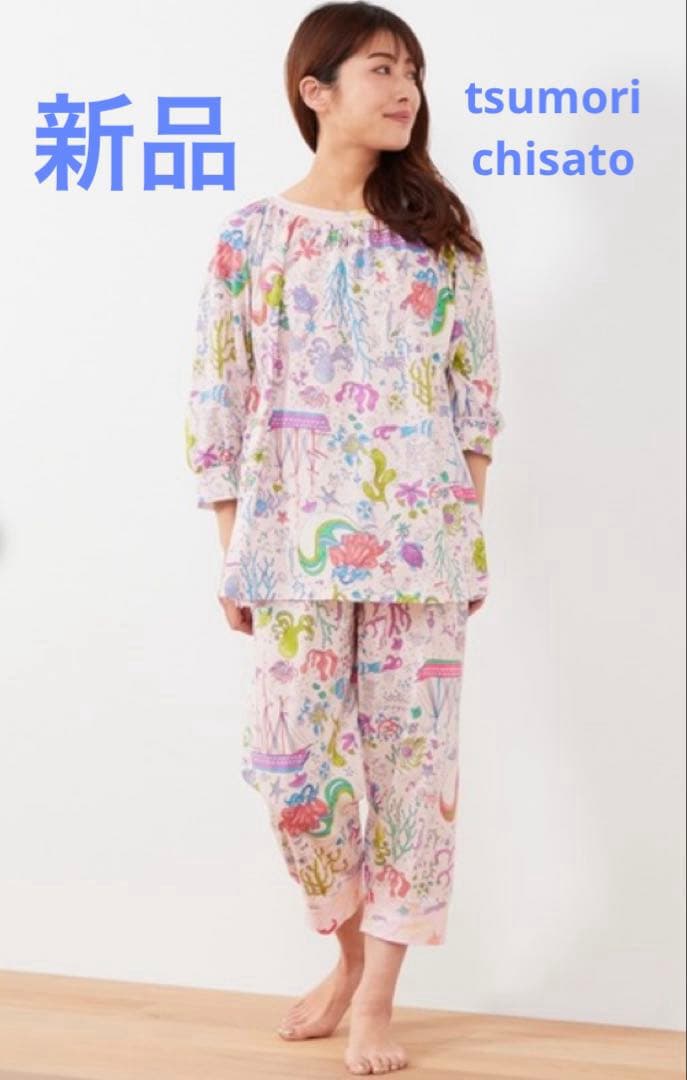 新品　Wacoal ツモリチサト スリープ　ルームウェアセット Mサイズ
