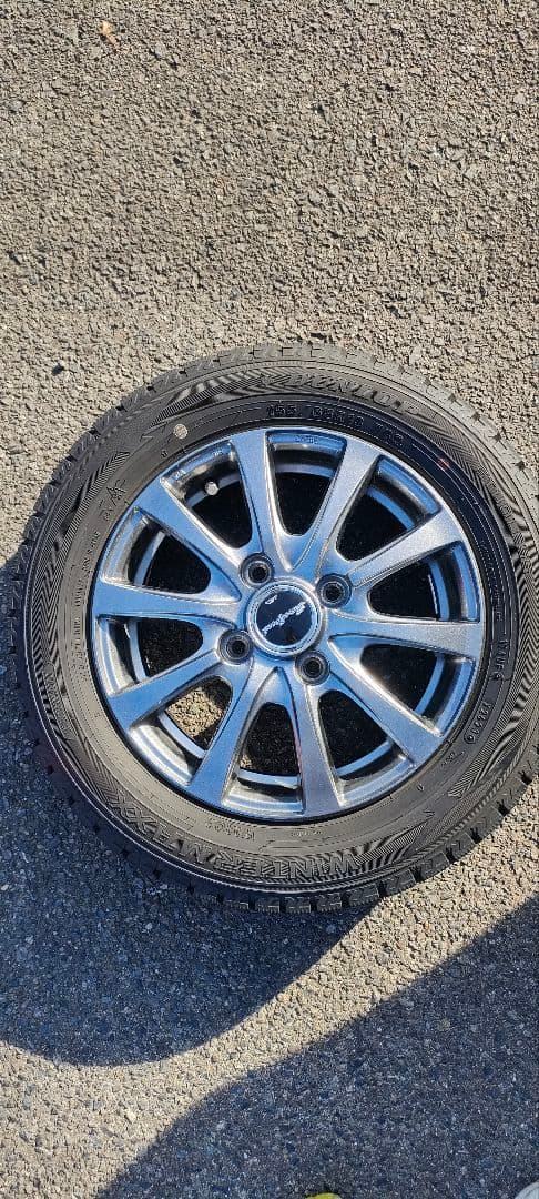 DUNLOP スタッドレスタイヤ 155/65R13 ホイール付き