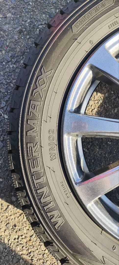 DUNLOP スタッドレスタイヤ 155/65R13 ホイール付き