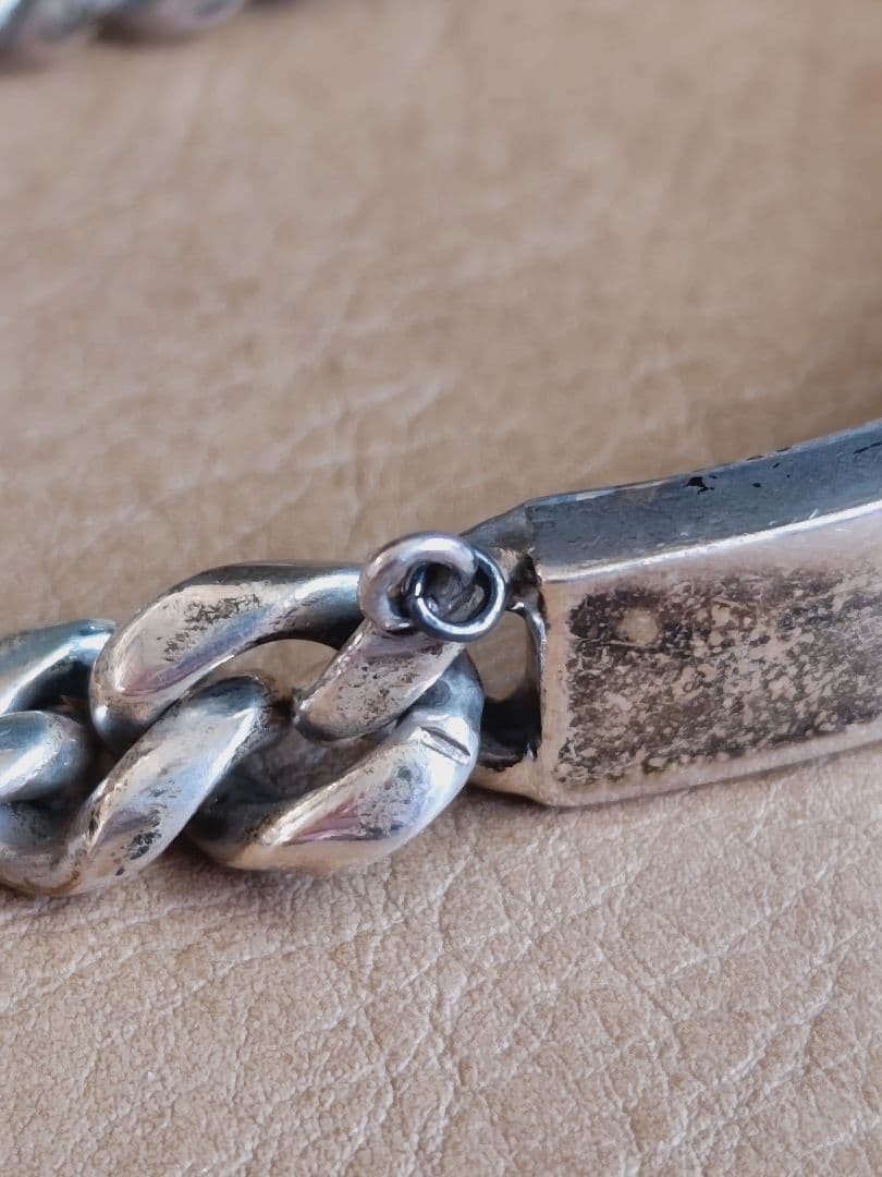 silver925製IDブレスレット◎mexico◎メキシカンジュエリー◎