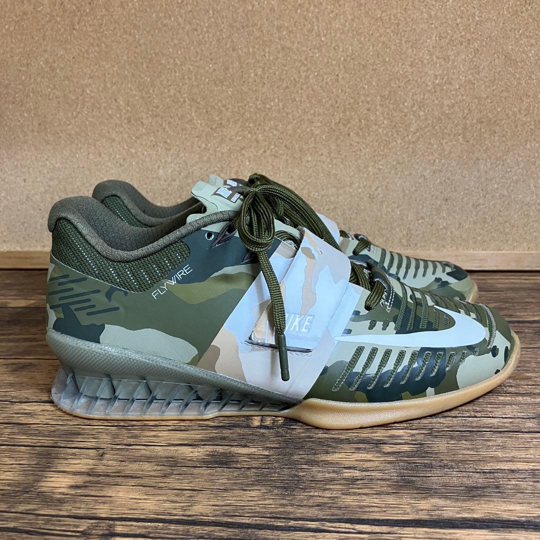 （K25899）★美品★ ナイキ ROMALEOS 3 24.5㎝ カモフラ