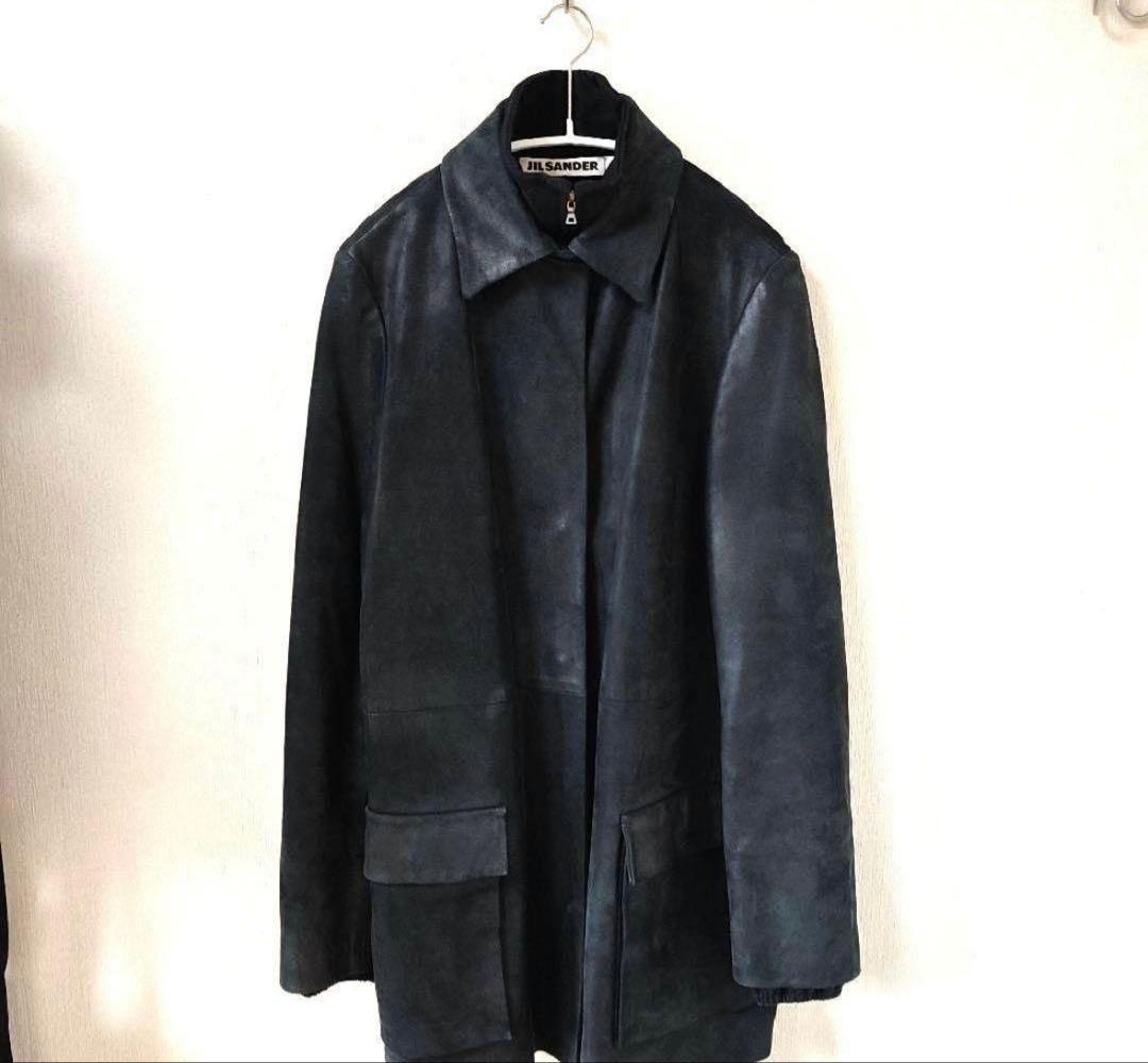 定価約42万JIL SANDER ジルサンダー レザーコート