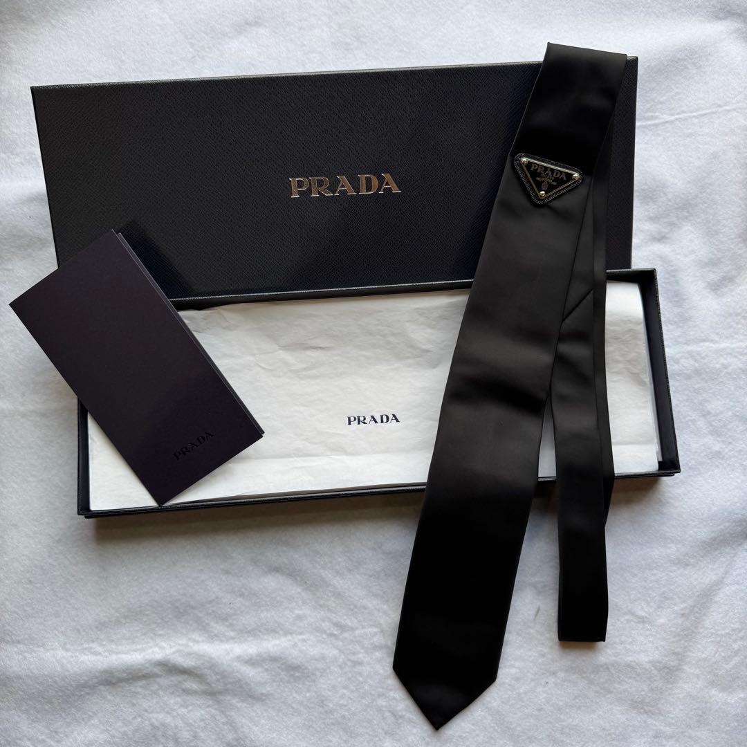 PRADA (プラダ) Re-Nylon ネクタイ メンズ