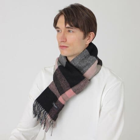 新品未使用◇クレストブリッジチェックリバーシブルマフラー