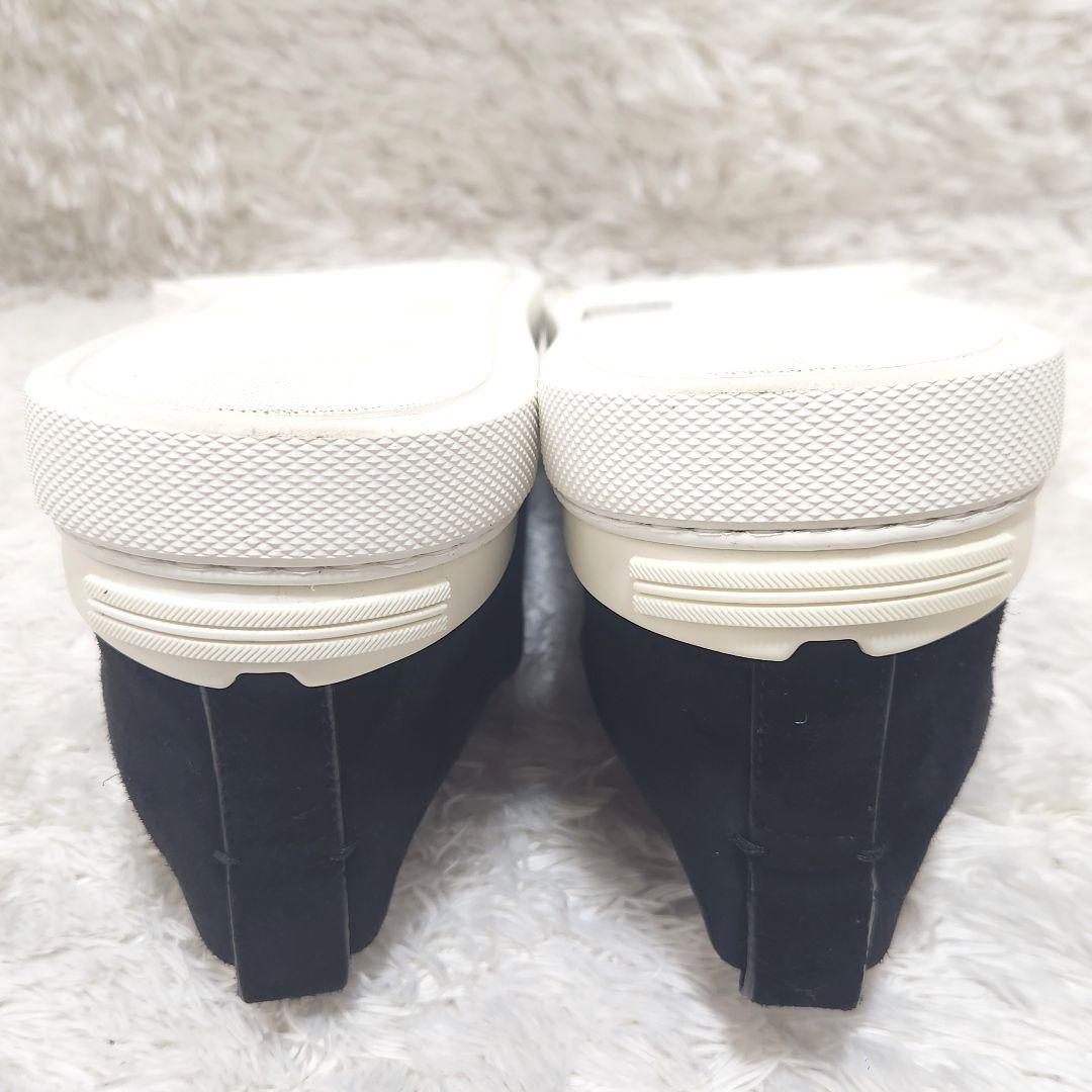 【使用感少】ZEGNA TRIPLE STITCH スウェード スニーカー