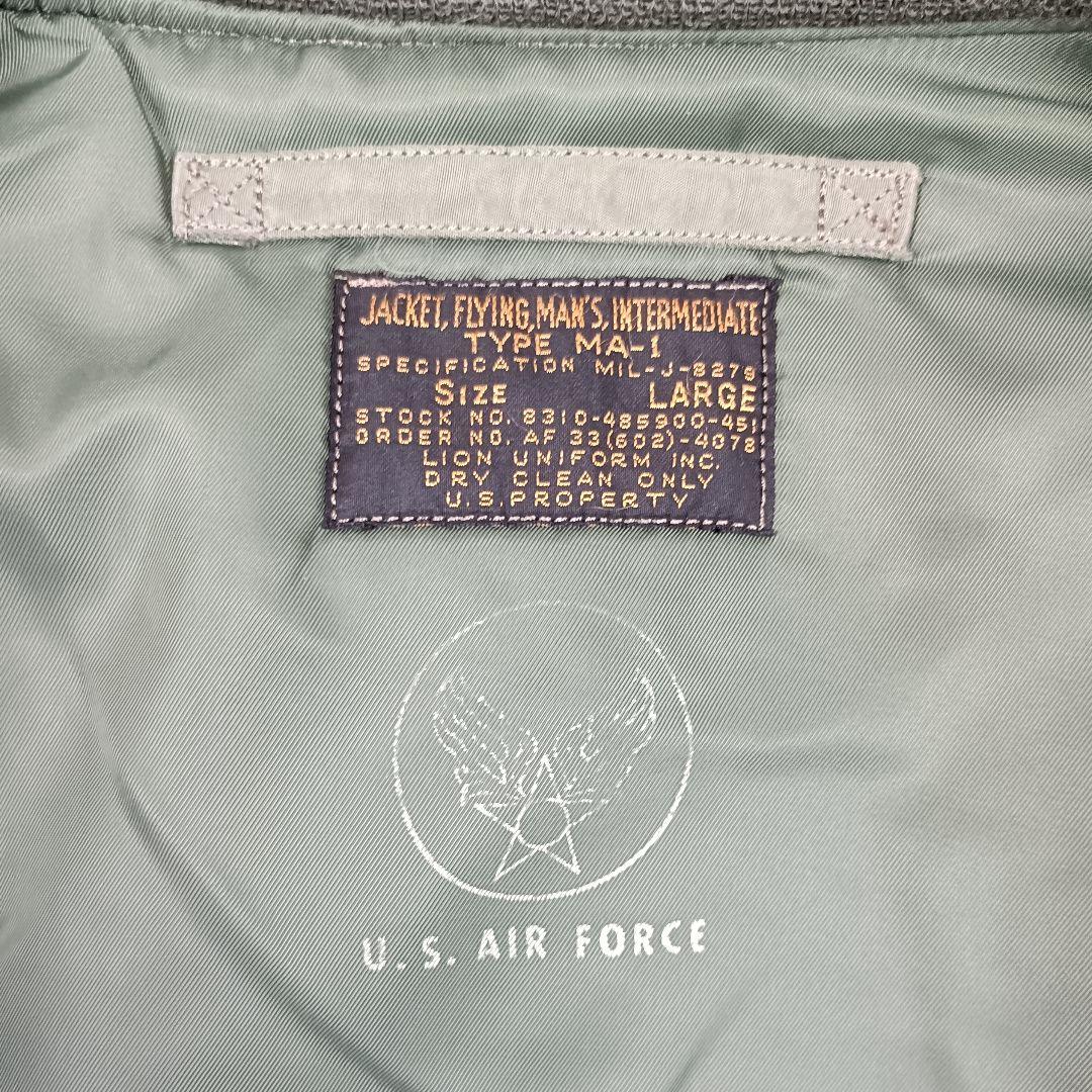 バズリクソンズ MA-1 フライトジャケット ミリタリージャケット L