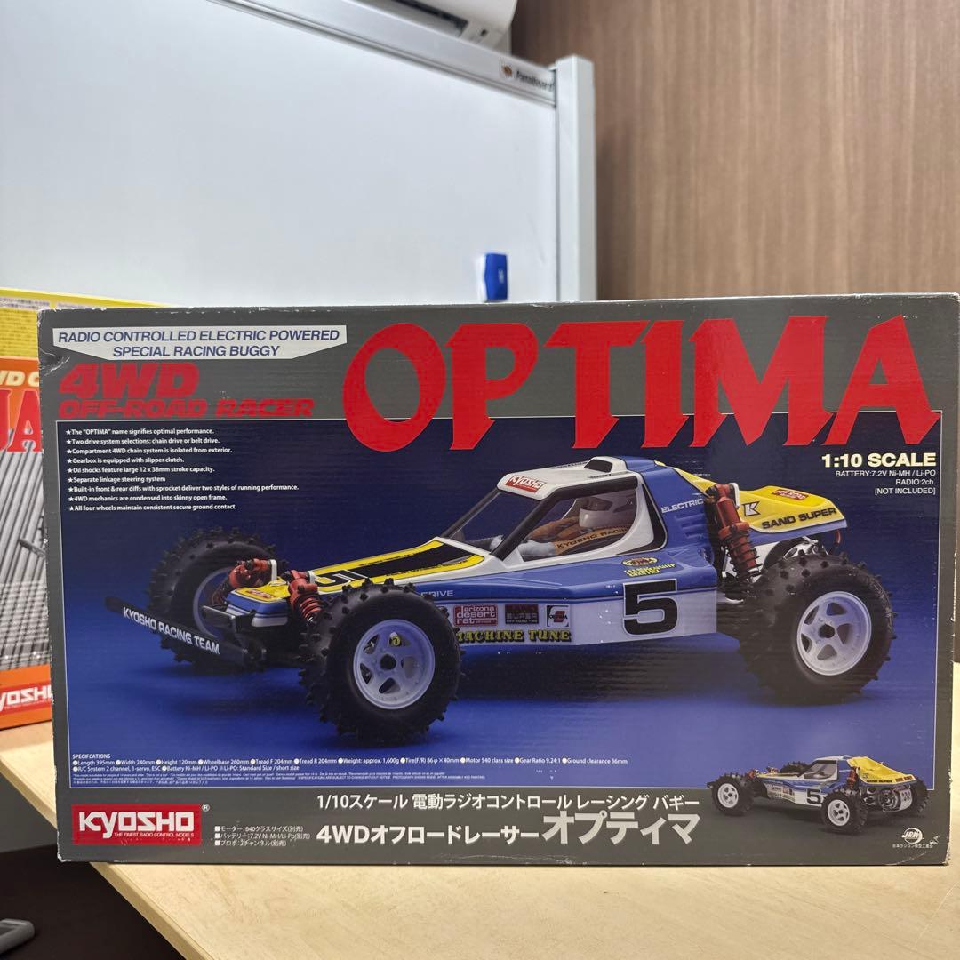 お*と様 35 KYOSHO OPTIMA 1:10 4WD電動バギー