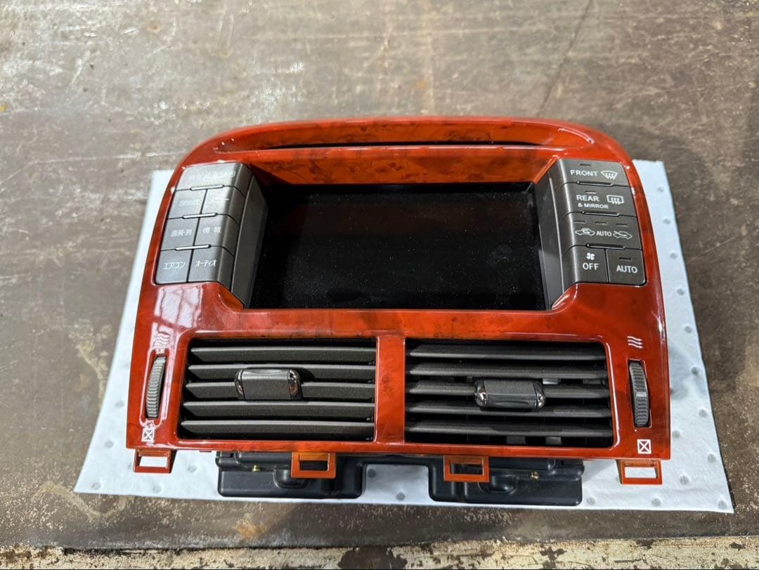 トヨタ 30 31 セルシオ　木目パネル　マルチ付き