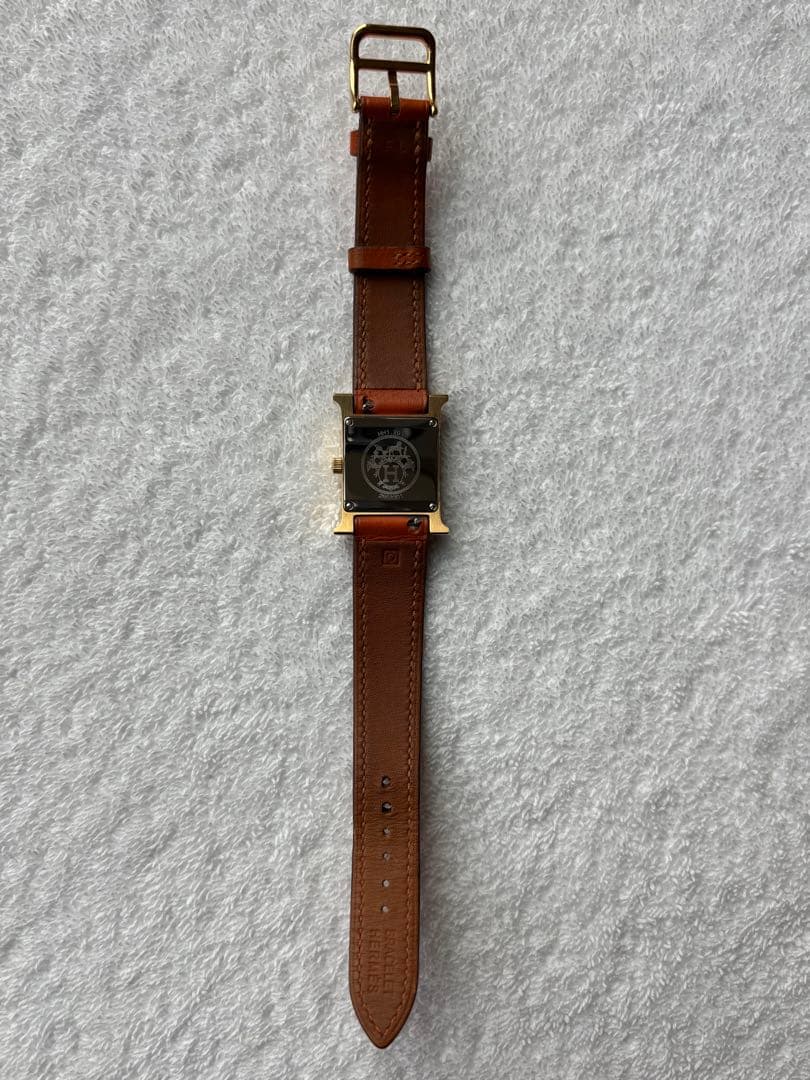 HERMES エルメス HH1.201 Hウォッチ 新型文字盤 新品仕上げ済み