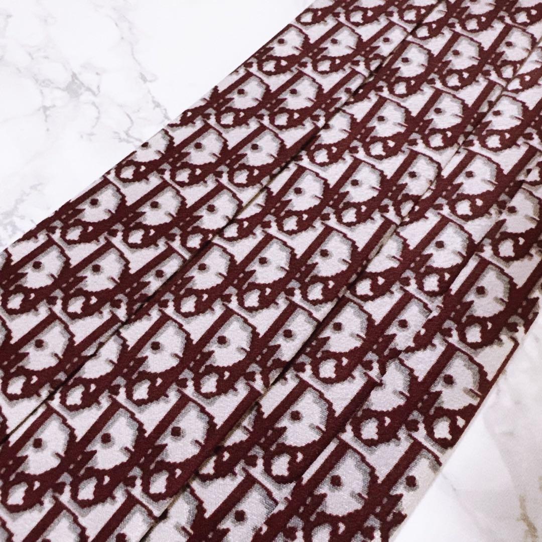 ✨未使用タグ付き✨クリスチャンディオール　オブリーク　トロッター　ネクタイ①