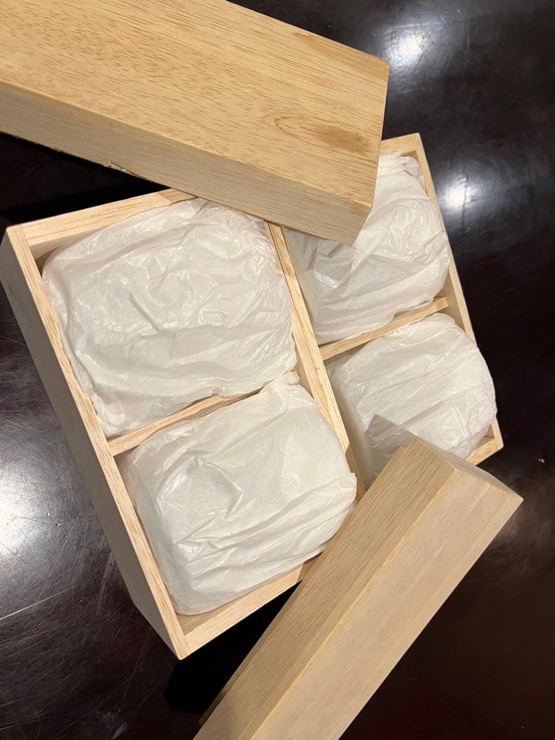 新品未使用ウサギのロックグラス4個セット