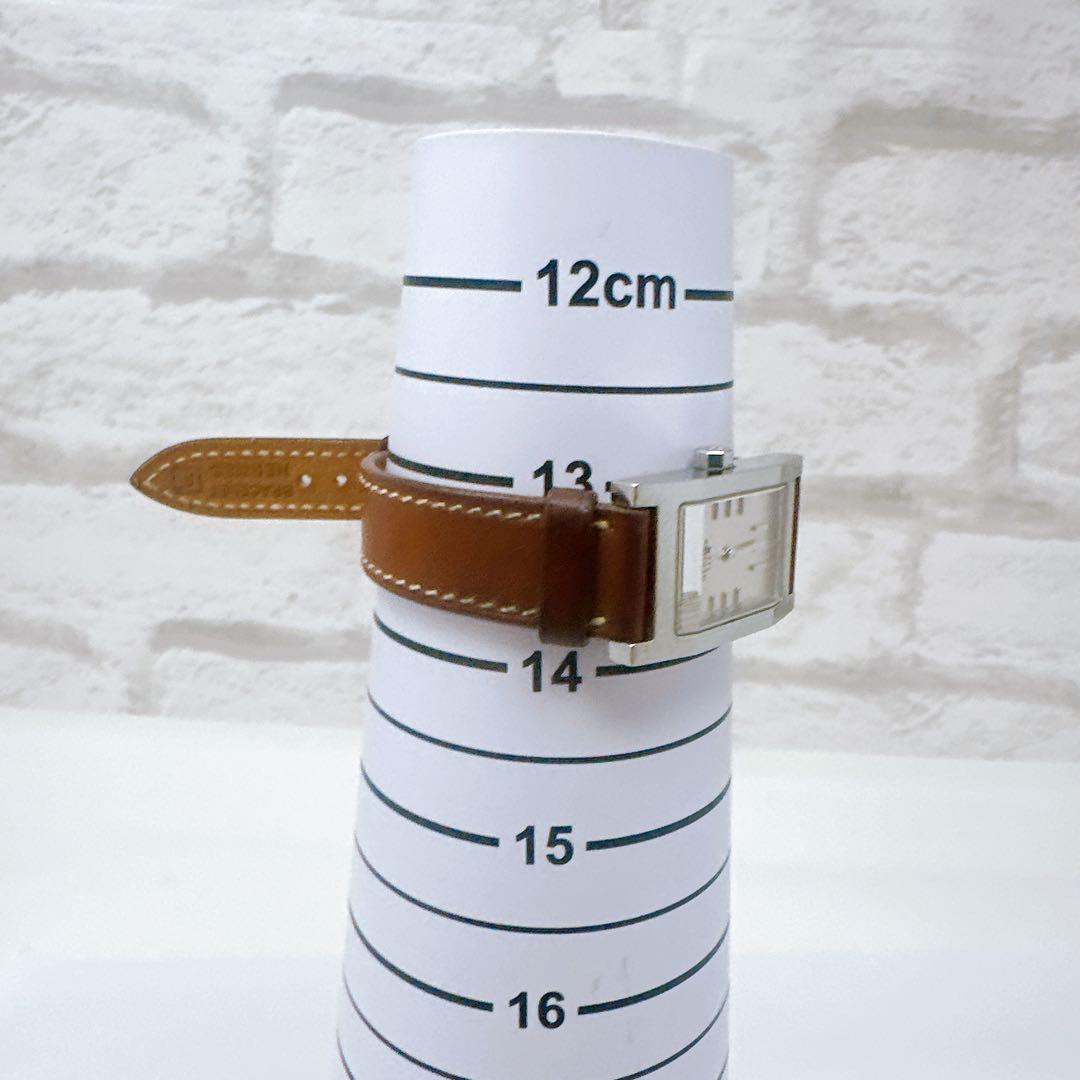 MT様へ　新品電池 HERMES エルメス 腕時計 タンデム 純正ベルト レザー