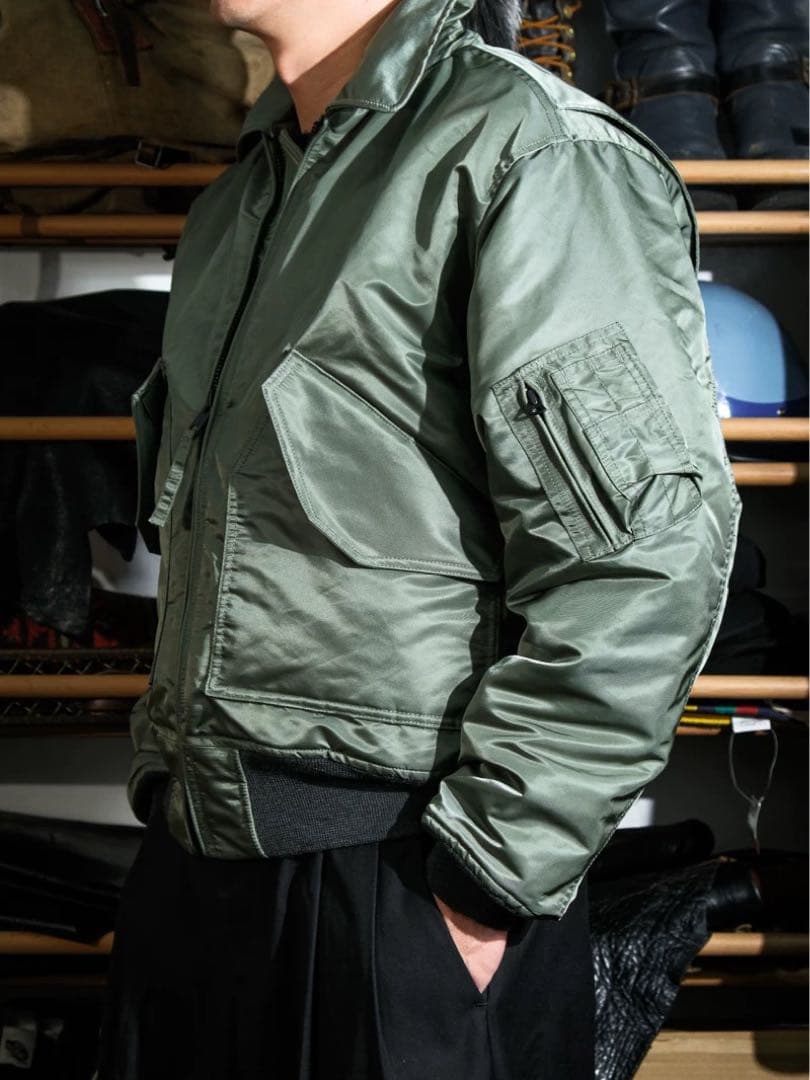 LサイズCWU45P初年度モデル復刻MIL83388B高光沢ナイロンIDEAL