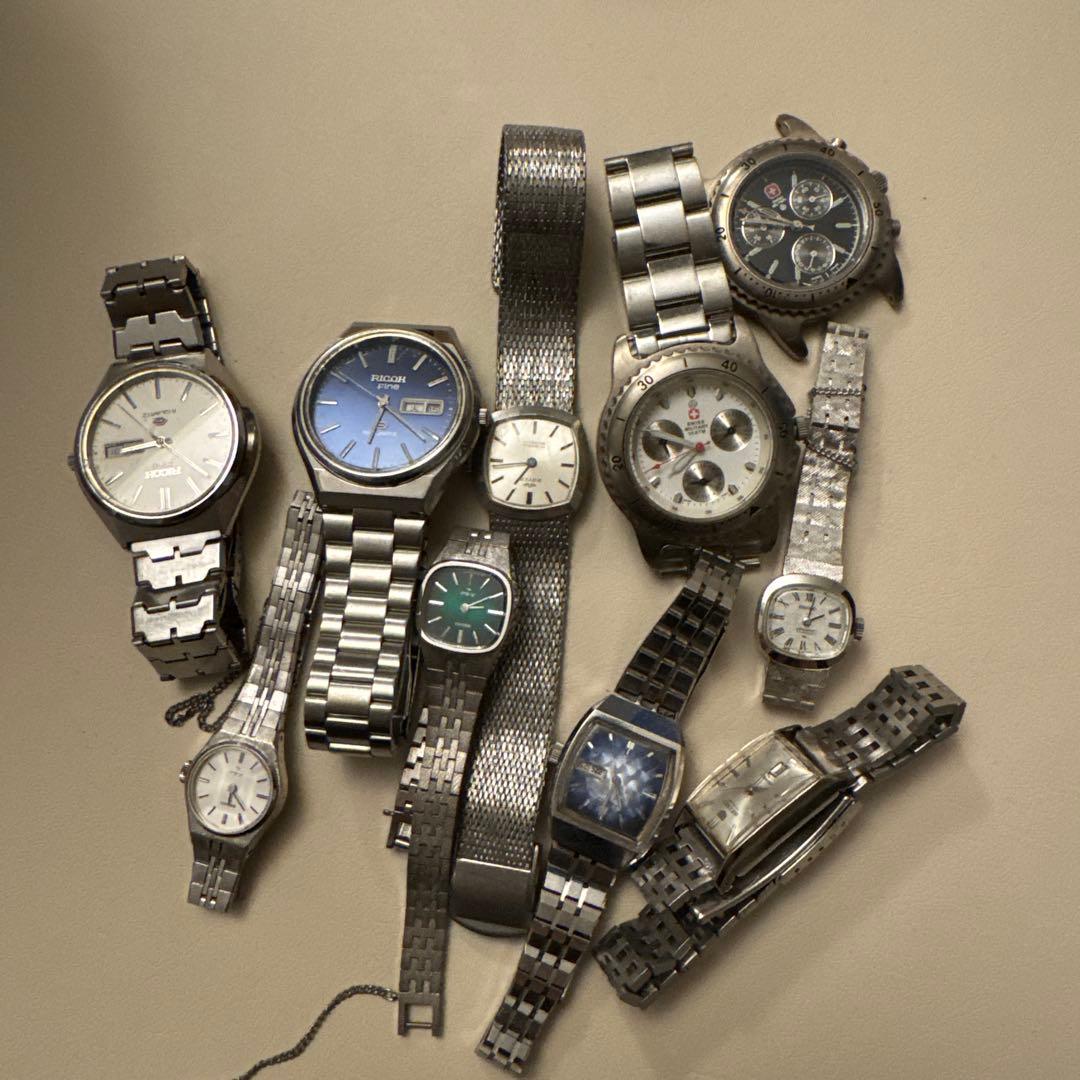 時計まとめ10点　動作未確認　ジャンク