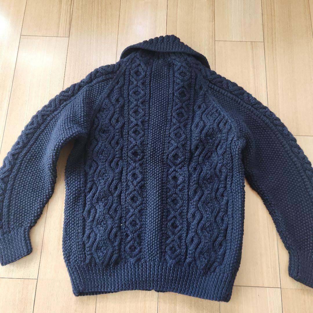 Inverallan ネイビー カーディガン 42