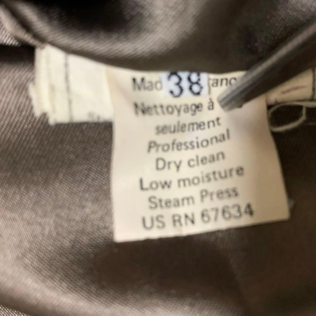 【Cerruti 1881】ラムレザー　ライダース　レザージャケット　フランス製