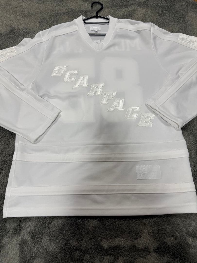 Supreme Scarface Hockey Jersey ホワイト M