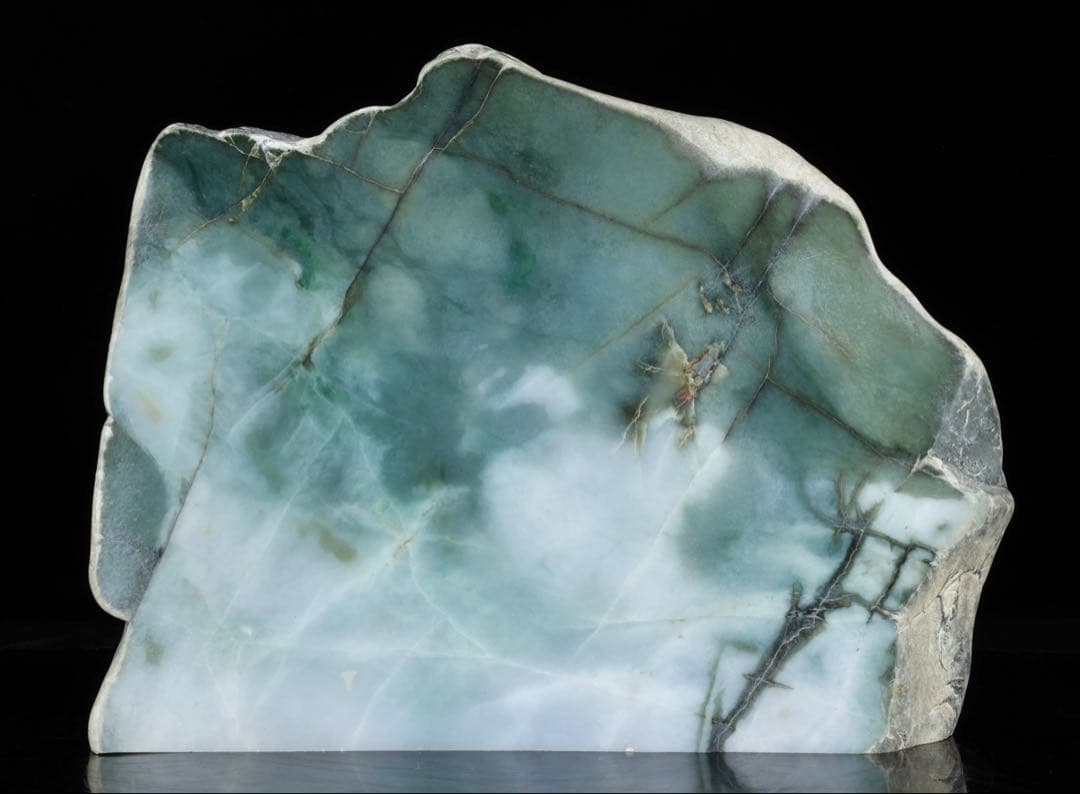 【希少・国産翡翠】糸魚川翡翠 本翡翠 ヒスイ 原石 大型8.8kg 天然石 水石