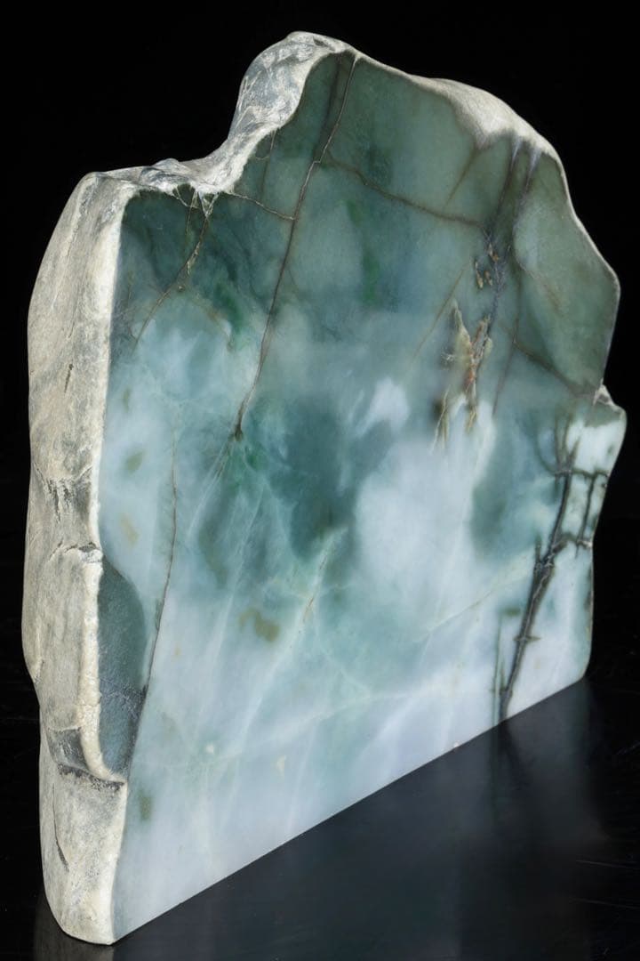 【希少・国産翡翠】糸魚川翡翠 本翡翠 ヒスイ 原石 大型8.8kg 天然石 水石