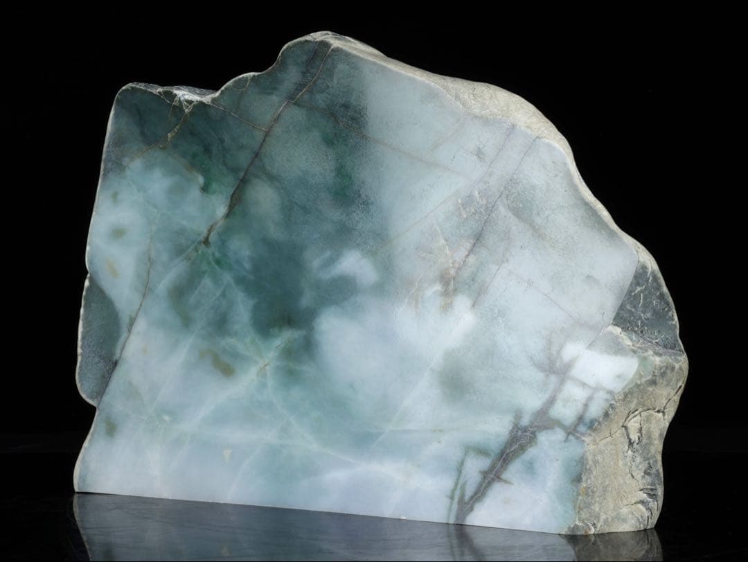 【希少・国産翡翠】糸魚川翡翠 本翡翠 ヒスイ 原石 大型8.8kg 天然石 水石