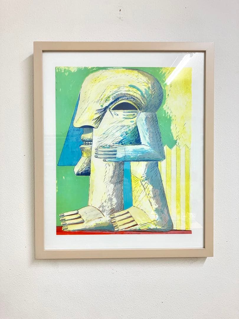 Horst Antes (ホルスト•アンテス) /版画 (リトグラフ)額装